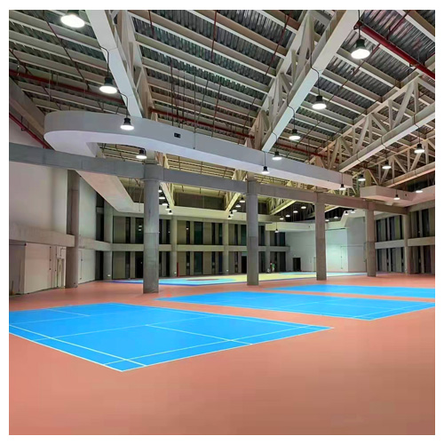 广州网易体育中心羽毛球场地胶